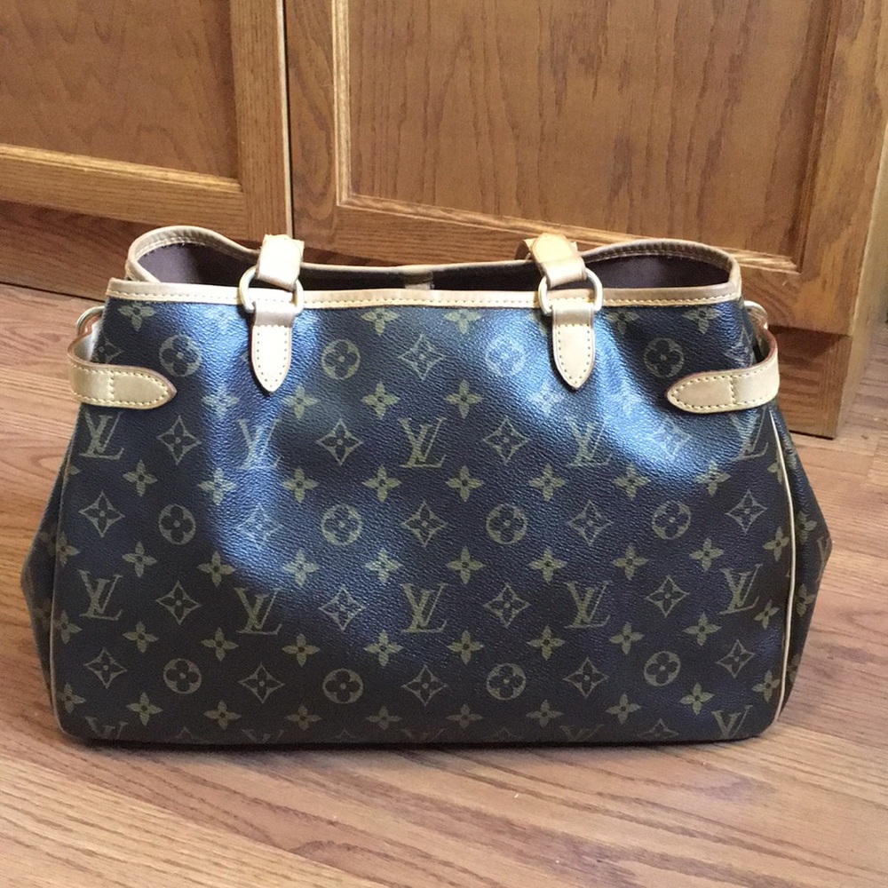 Auth LV Batignolles Monogram Purse